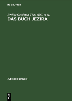 Das Buch Jezira von Goodman-Thau,  Eveline, Schulte,  Christoph