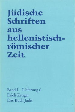 Das Buch Judit von Zenger,  Erich