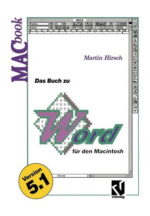 Das Buch zu Word für den Macintosh von Hirsch,  Martin