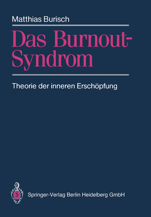 Das Burnout-Syndrom von Burisch,  Matthias