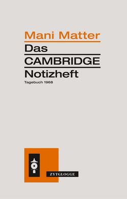 Das Cambridge Notizheft von Matter,  Mani