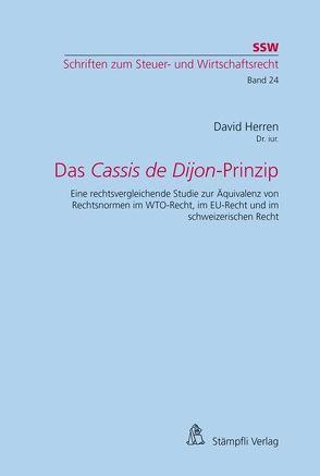 Das Cassis de Dijon-Prinzip von Herren,  David