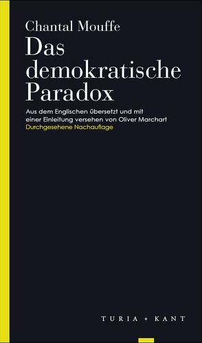 Das demokratische Paradox von Marchart,  Oliver, Mouffe,  Chantal