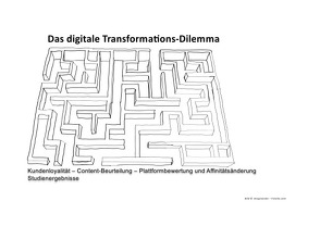 Das digitale Transformationsdilemma von Hoffmeister,  Christian