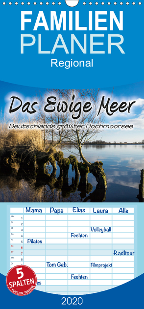 Das Ewige Meer – Familienplaner hoch (Wandkalender 2020 , 21 cm x 45 cm, hoch) von Dreegmeyer,  Hardy