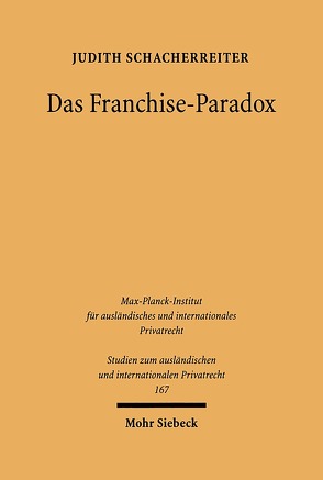 Das Franchise-Paradox von Schacherreiter,  Judith