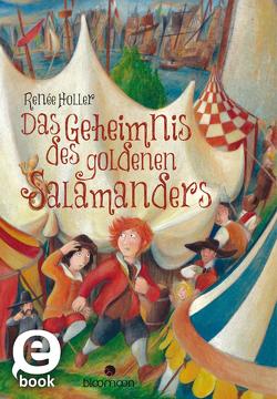 Das Geheimnis des goldenen Salamanders von Holler,  Renée, Lehmann,  Bernd