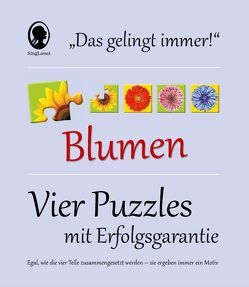 Das „Gelingt-immer“-Puzzle Blumen. Das Puzzle-Spiel für Senioren mit Demenz von SingLiesel GmbH