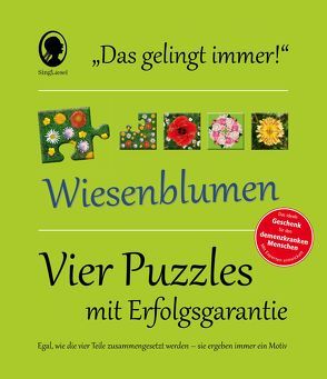 Das „Gelingt-immer“-Puzzle Wiesenblumen. Das Puzzle-Spiel für Senioren mit Demenz von Verlag,  SingLiesel