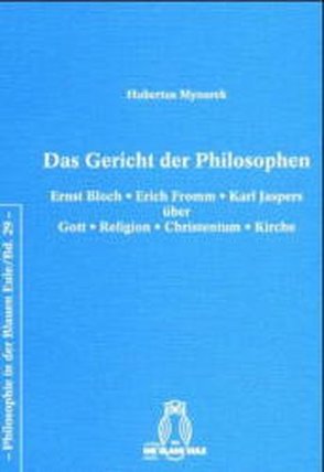 Das Gericht der Philosophen von Mynarek,  Hubertus