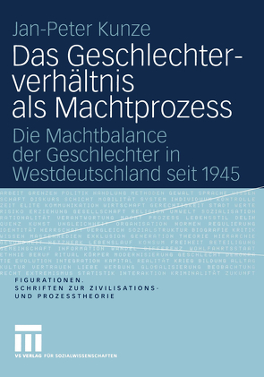 Das Geschlechterverhältnis als Machtprozess von Kunze,  Jan-Peter