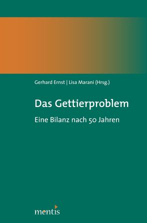 Das Gettierproblem von Ernst,  Gerhard, Marani,  Lisa