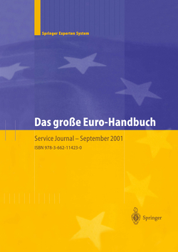 Das große Euro-Handbuch von Kube,  J., Staehle,  K.W.