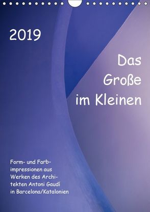 Das Große im Kleinen (Wandkalender 2019 DIN A4 hoch) von Klumpp,  Richard