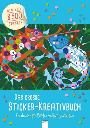 Das große Sticker-Kreativbuch. Zauberhafte Bilder selbst gestalten von Webster,  Joanna