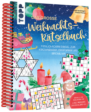 Das große Weihnachts-Rätselbuch von Precht,  Thade, Seckinger,  Bernhard, Stapff,  Christin