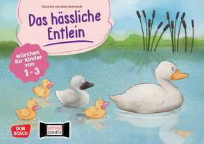 Das hässliche Entlein. Kamishibai Bildkartenset von Andersen,  Hans Christian, Bohnstedt,  Antje, Klement,  Simone