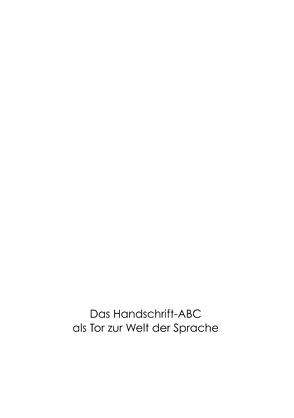 Das Handschrift-Abc von Dorendorff,  Susanne