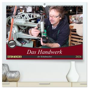 Das Handwerk der Schuhmacher (hochwertiger Premium Wandkalender 2024 DIN A2 quer), Kunstdruck in Hochglanz von SchnelleWelten,  SchnelleWelten