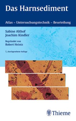 Das Harnsediment von Althof,  Sabine, Kindler,  Joachim