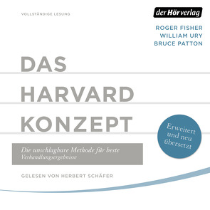 Das Harvard-Konzept von Fisher,  Roger, Neubauer,  Jürgen, Patton,  Bruce, Schäfer,  Herbert, Ury,  William