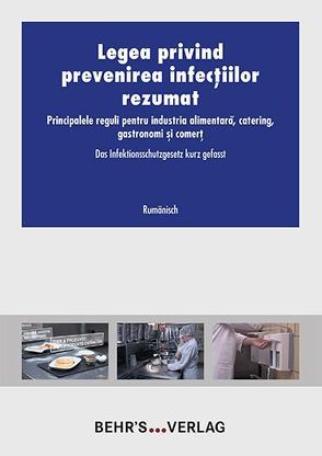 Das Infektionsschutzgesetz kurz gefasst – rumänisch von Behr's,  GmbH