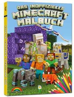 Das inoffizielle Minecraft Malbuch für Kinder und Jugendliche – zum Ausmalen der Minecraft Welt von Haberkamp,  David