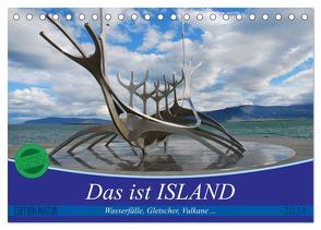 Das ist ISLAND (Tischkalender 2024 DIN A5 quer), CALVENDO Monatskalender von Burkart,  Philipp