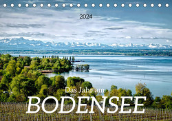 Das Jahr am Bodensee (Tischkalender 2024 DIN A5 quer) von Vieweg,  Christof