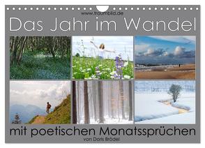 Das Jahr im Wandel – mit poetischen Monatssprüchen (Wandkalender 2024 DIN A4 quer), CALVENDO Monatskalender von Watzinger,  Max