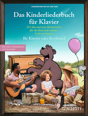 Das Kinderliederbuch für Klavier von Müller,  Sebastian, Spieker,  Jonas