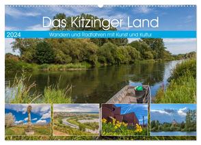 Das Kitzinger Land – Wandern und Radfahren mit Kunst und Kultur (Wandkalender 2024 DIN A2 quer), CALVENDO Monatskalender von Will,  Hans