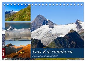 Das Kitzsteinhorn (Tischkalender 2024 DIN A5 quer), CALVENDO Monatskalender von Kramer,  Christa