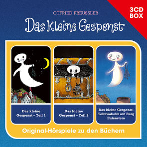 Das kleine Gespenst – 3-CD Hörspielbox von Freitag,  Martin, Freitag,  Tania, Nola,  Jürgen, Nola,  Marco, Preussler,  Otfried, Preußler-Bitsc,  Susanne, Sperling,  Gideon