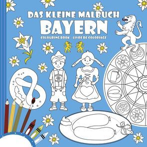 Das kleine Malbuch Bayern von Wagner,  Michael