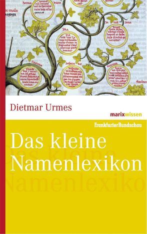 Das kleine Namenlexikon von Urmes,  Dietmar