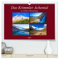 Das Krimmler Achental (hochwertiger Premium Wandkalender 2024 DIN A2 quer), Kunstdruck in Hochglanz von Kramer,  Christa