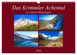 Das Krimmler Achental (Wandkalender 2024 DIN A3 quer), CALVENDO Monatskalender von Kramer,  Christa