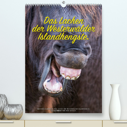 Das Lachen der Westerwälder Islandhengste. (Premium, hochwertiger DIN A2 Wandkalender 2023, Kunstdruck in Hochglanz) von Gerlach,  Ingo
