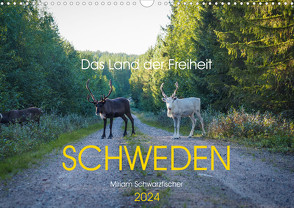 Das Land der Freiheit Schweden (Wandkalender 2024 DIN A3 quer), CALVENDO Monatskalender von Miriam Schwarzfischer,  Fotografin