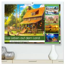 Das Leben auf dem Land (hochwertiger Premium Wandkalender 2024 DIN A2 quer), Kunstdruck in Hochglanz von Gierok-Latniak,  Steffen