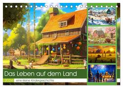 Das Leben auf dem Land (Tischkalender 2024 DIN A5 quer), CALVENDO Monatskalender von Gierok-Latniak,  Steffen