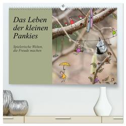Das Leben der kleinen Pankies (hochwertiger Premium Wandkalender 2024 DIN A2 quer), Kunstdruck in Hochglanz von Langenkamp,  Heike