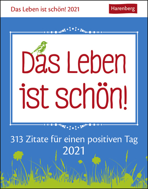 Das Leben ist schön! Kalender 2021 von Artel,  Ann Christin, Harenberg