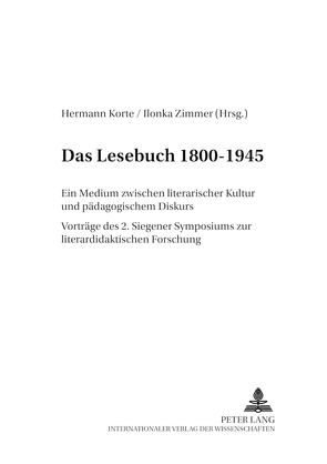 Das Lesebuch 1800-1945 von Korte,  Hermann, Zimmer,  Ilonka