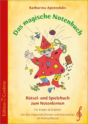 Das magische Notenbuch – Violinschlüssel von Apostolidis,  Katharina