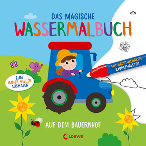 Das magische Wassermalbuch – Auf dem Bauernhof von Gschwender,  Sabine