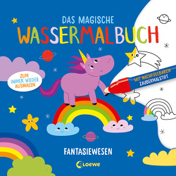 Das magische Wassermalbuch – Fantasiewesen von Gschwender,  Sabine