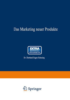 Das Marketing neuer Produkte von Scheuing,  Eberhard Eugen