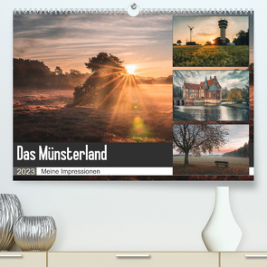 Das Münsterland – Meine Impressionen (Premium, hochwertiger DIN A2 Wandkalender 2023, Kunstdruck in Hochglanz) von Peters,  Steffen